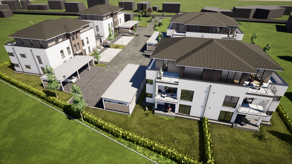 Draufsicht Quartier OWL